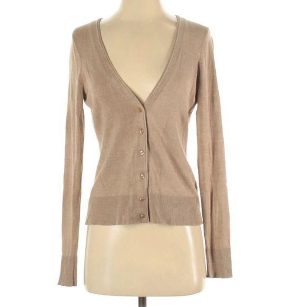 Ann Taylor‎ LOFT Silk Blend Cardigan
